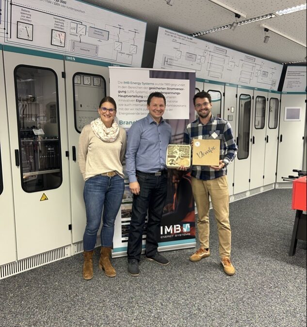 IMB-Geschäftsführer mit Philip Christl